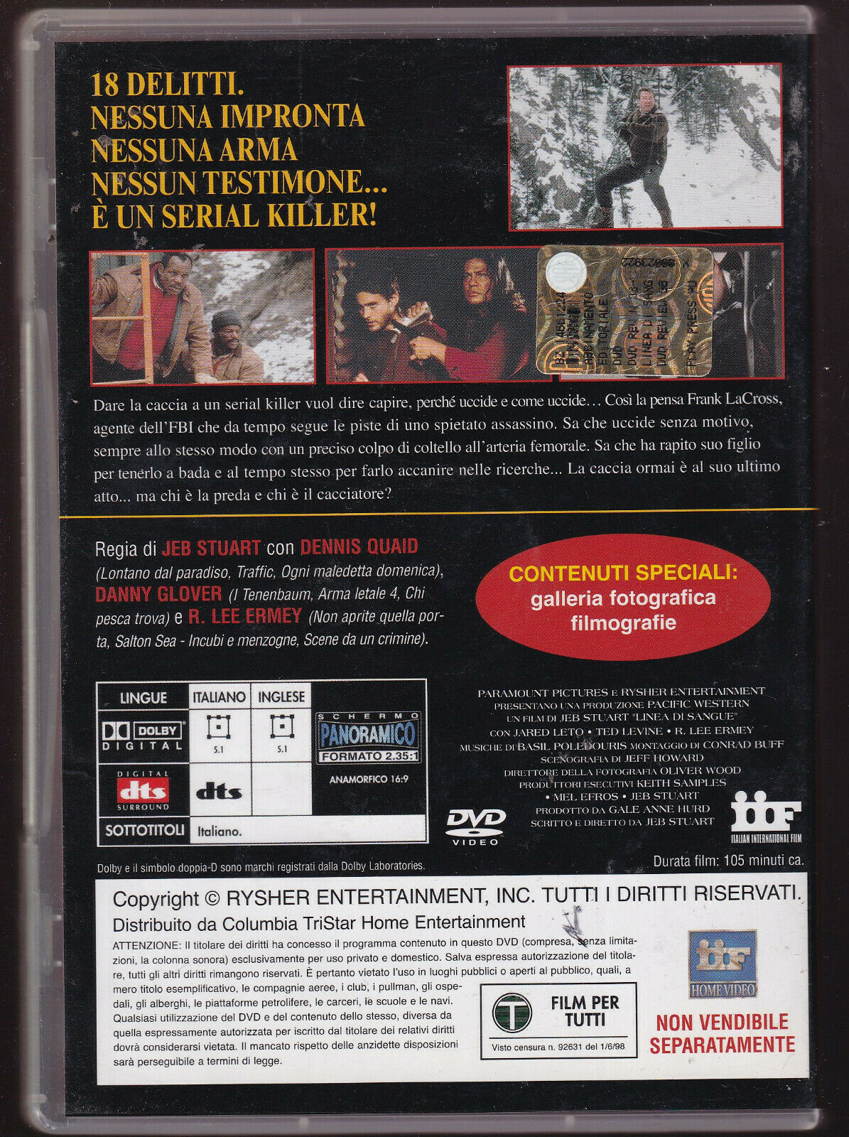 EBOND Linea Di Sangue DVD DB706136