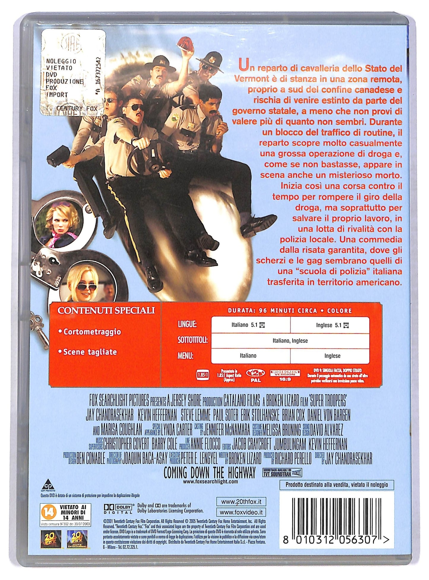 EBOND Super Troopers NOLEGGIO DVD DB706152