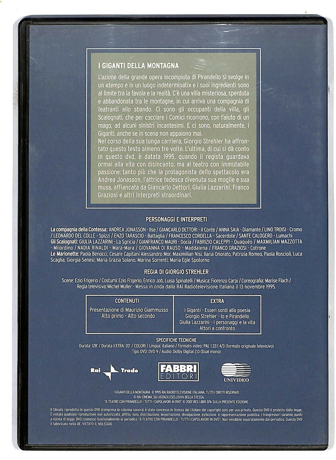 EBOND i Giganti Della Montagna DVD DB706310