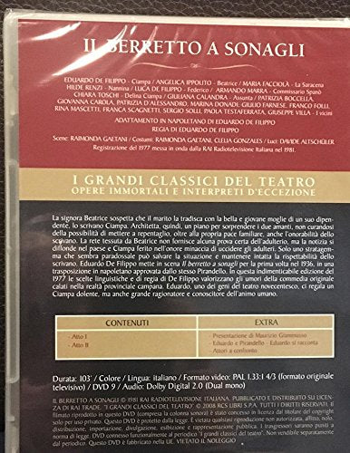 EBOND Il berretto a sonagli - I grandi classici del teatro DVD DB706413