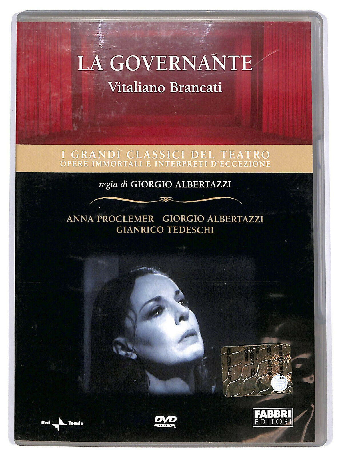 EBOND La Governante - Grandi Classici Del Teatro Editoriale DVD DB706415