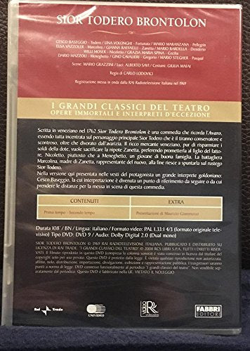 EBOND Sior todero brontolon - I grandi classici del teatro DVD DB706418