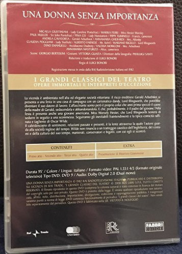 EBOND Una donna senza importanza . I grandi classici del teatro DVD DB706426