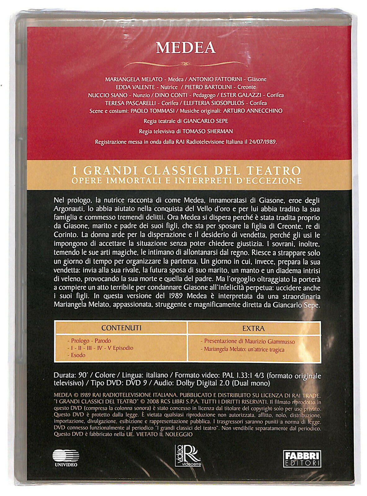 EBOND I Grandi Classici Del Teatro Medea Editoriale DVD DB706439