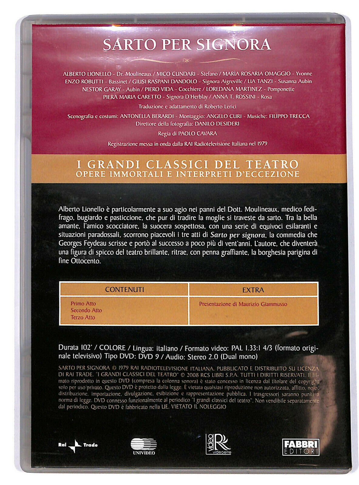 EBOND Sarto Per Signora  Editoriale DVD DB706443