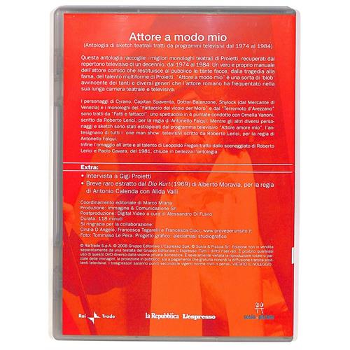 EBOND Attore a Modo Mio - Il Teatro Di Gigi Proietti Editoriale DVD DB706706