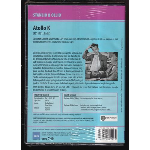 EBOND Atollo K - Stanlio e Ollio DVD DB706710