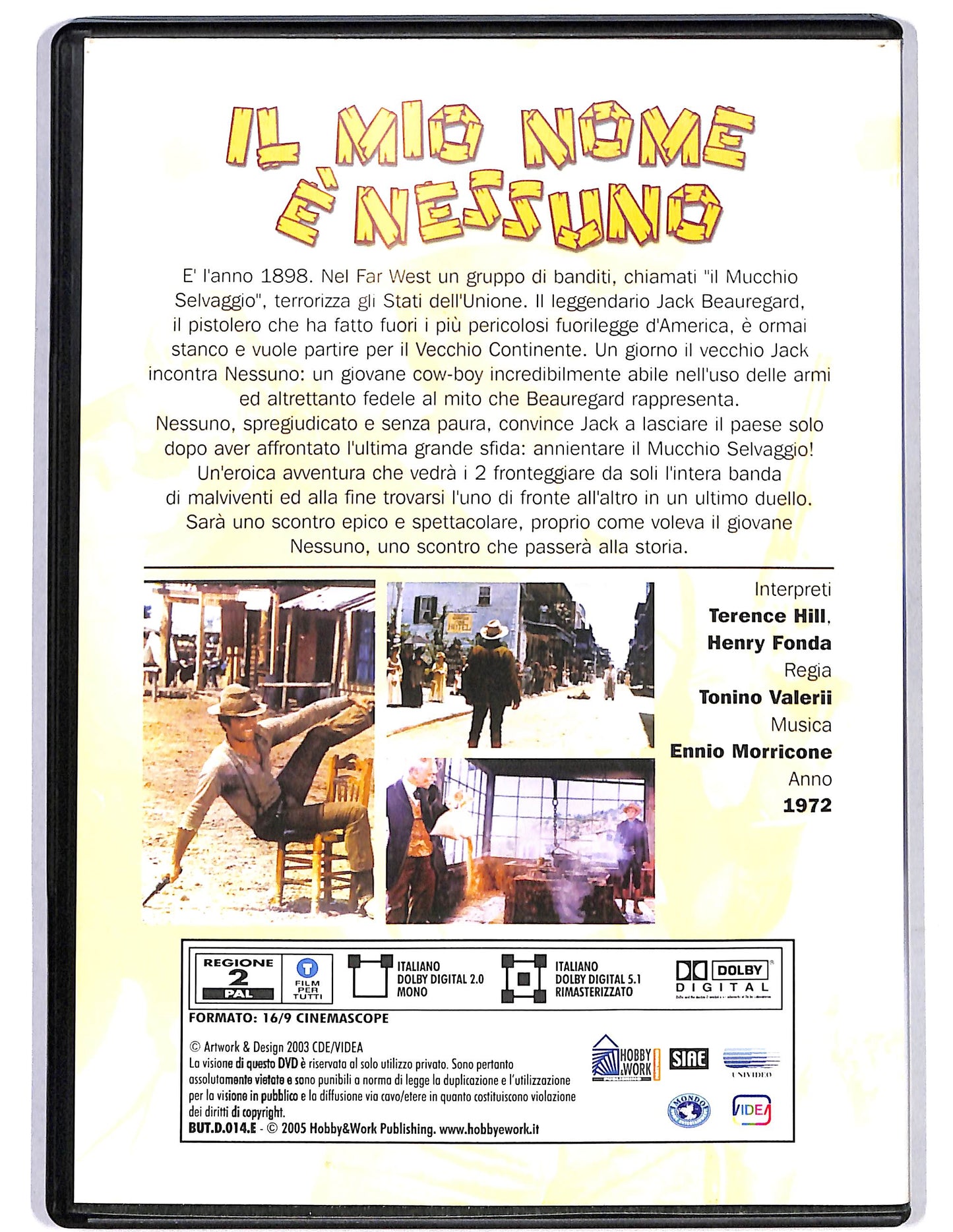 EBOND Il mio nome e nessuno EDITORIALE DVD DB706749