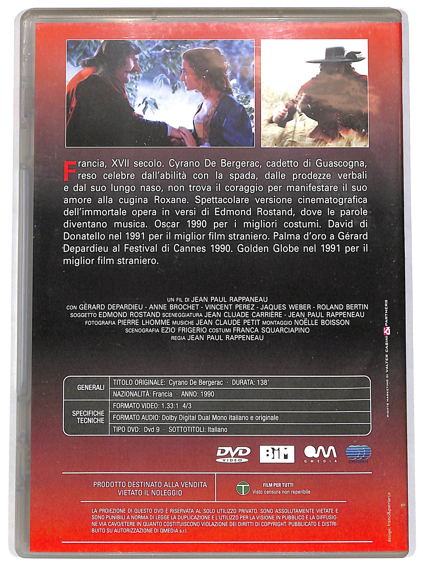 EBOND Cyrano de Bergerac (film) EDITORIALE DVD DB706751