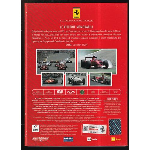 EBOND Le Vittorie Memorabili Vol. 1 Grande Storia Ferrari Editoriale DVD DB706758