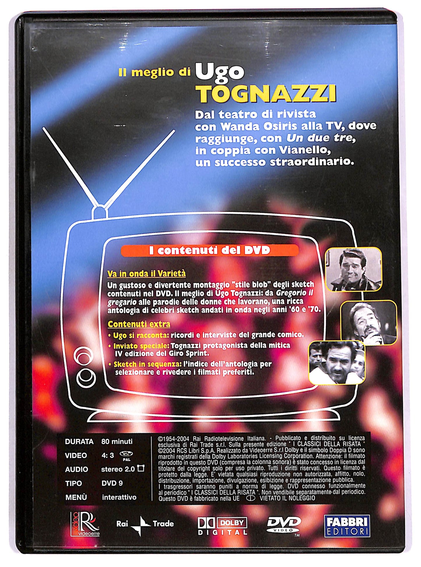 EBOND I classici della risata - Il meglio di Ugo Tognazzi EDITORIALE DVD DB706763