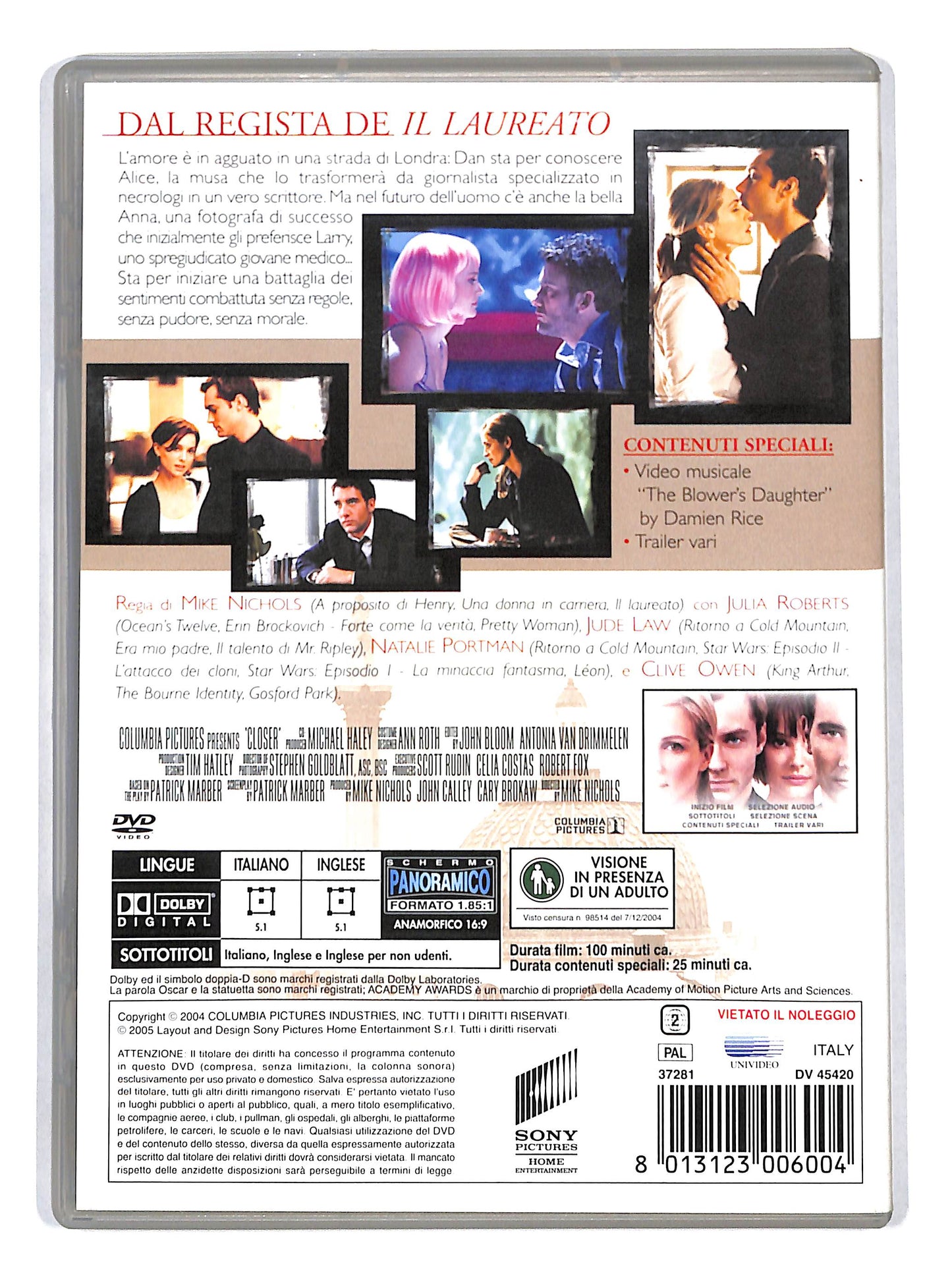 EBOND closer DVD DB706901