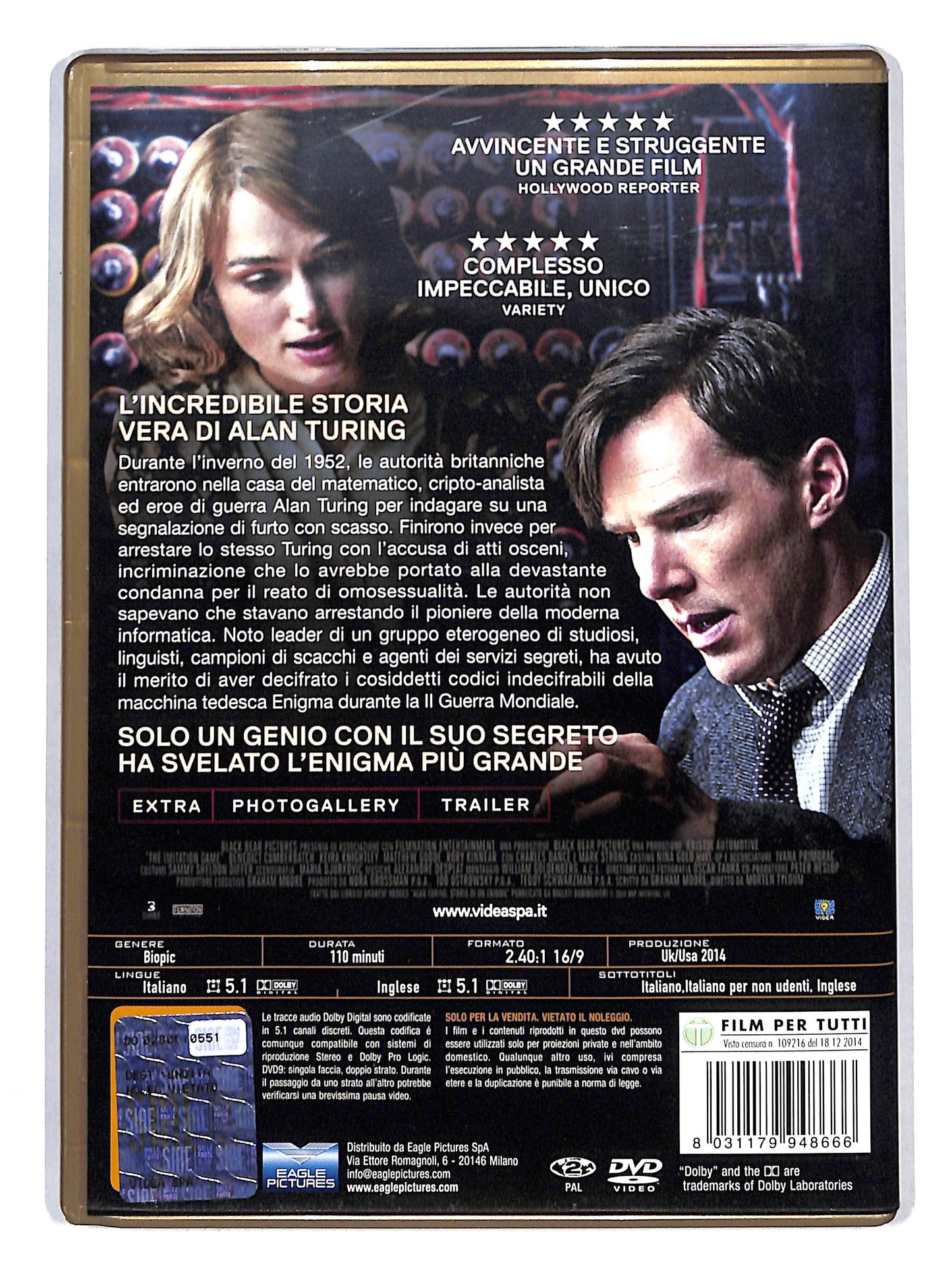 EBOND The Imitation Game DVD DB706921