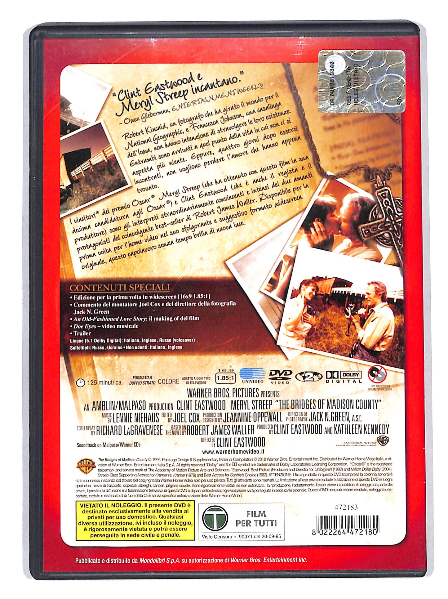 EBOND I ponti di Madison County DVD DB706929