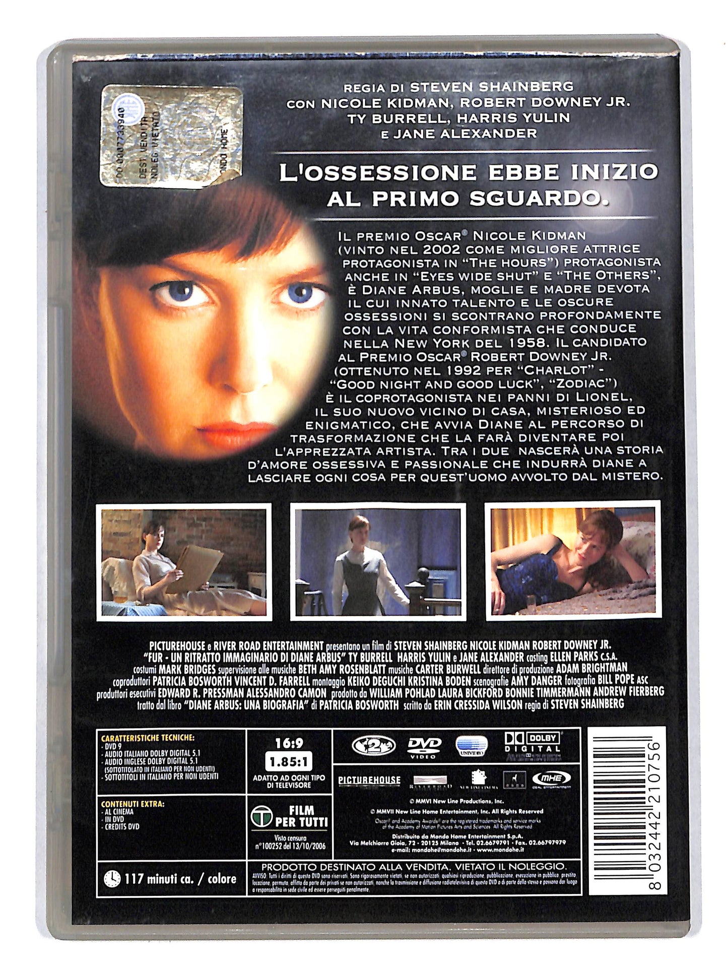EBOND Fur - Un ritratto immaginario DVD DB706940