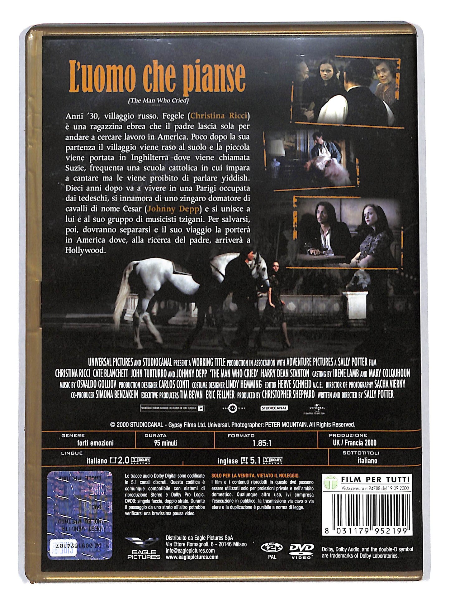 EBOND L'uomo che pianse DVD DB706945