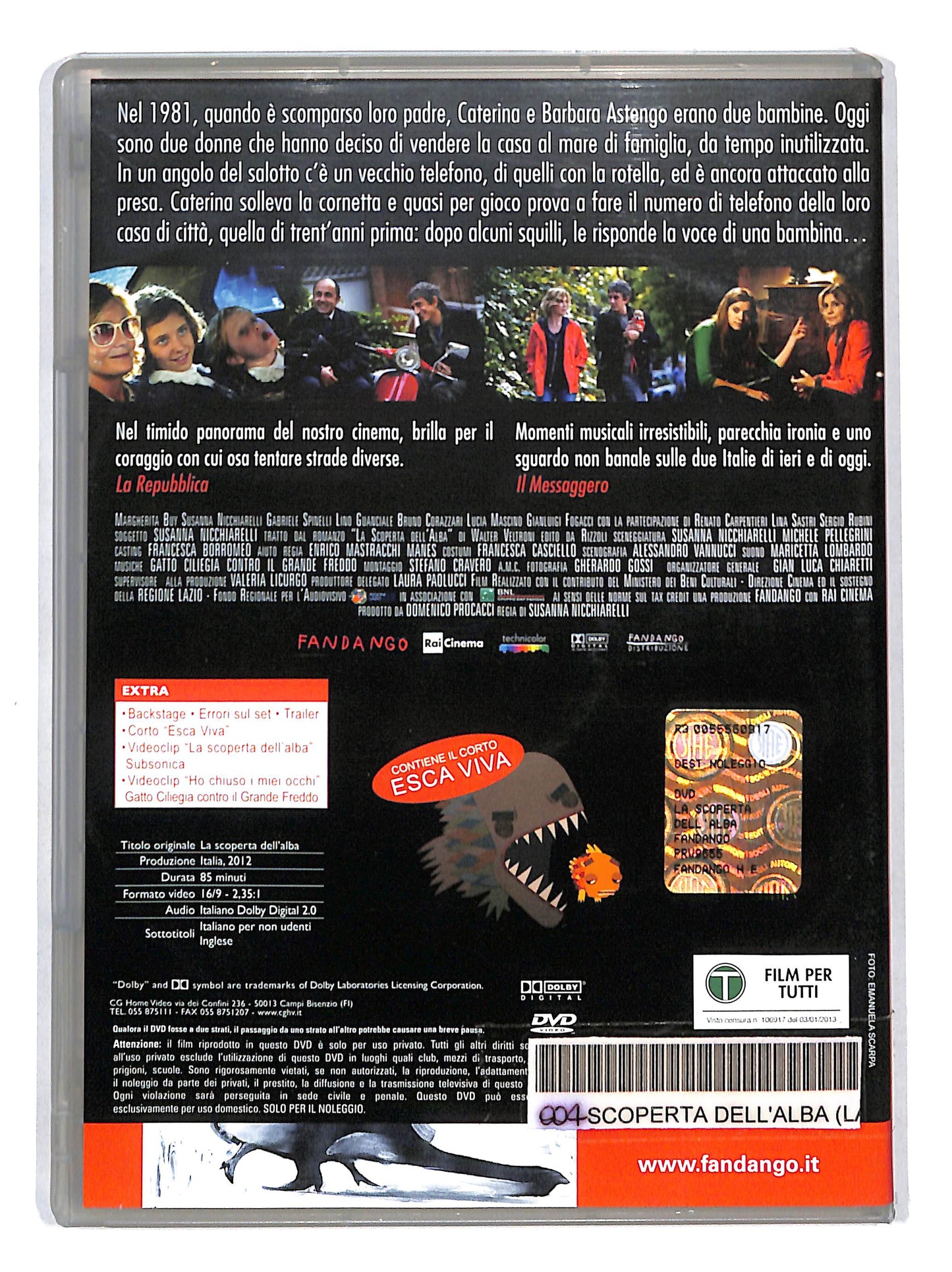 EBOND La Scoperta Dell'Alba DVD DB706946