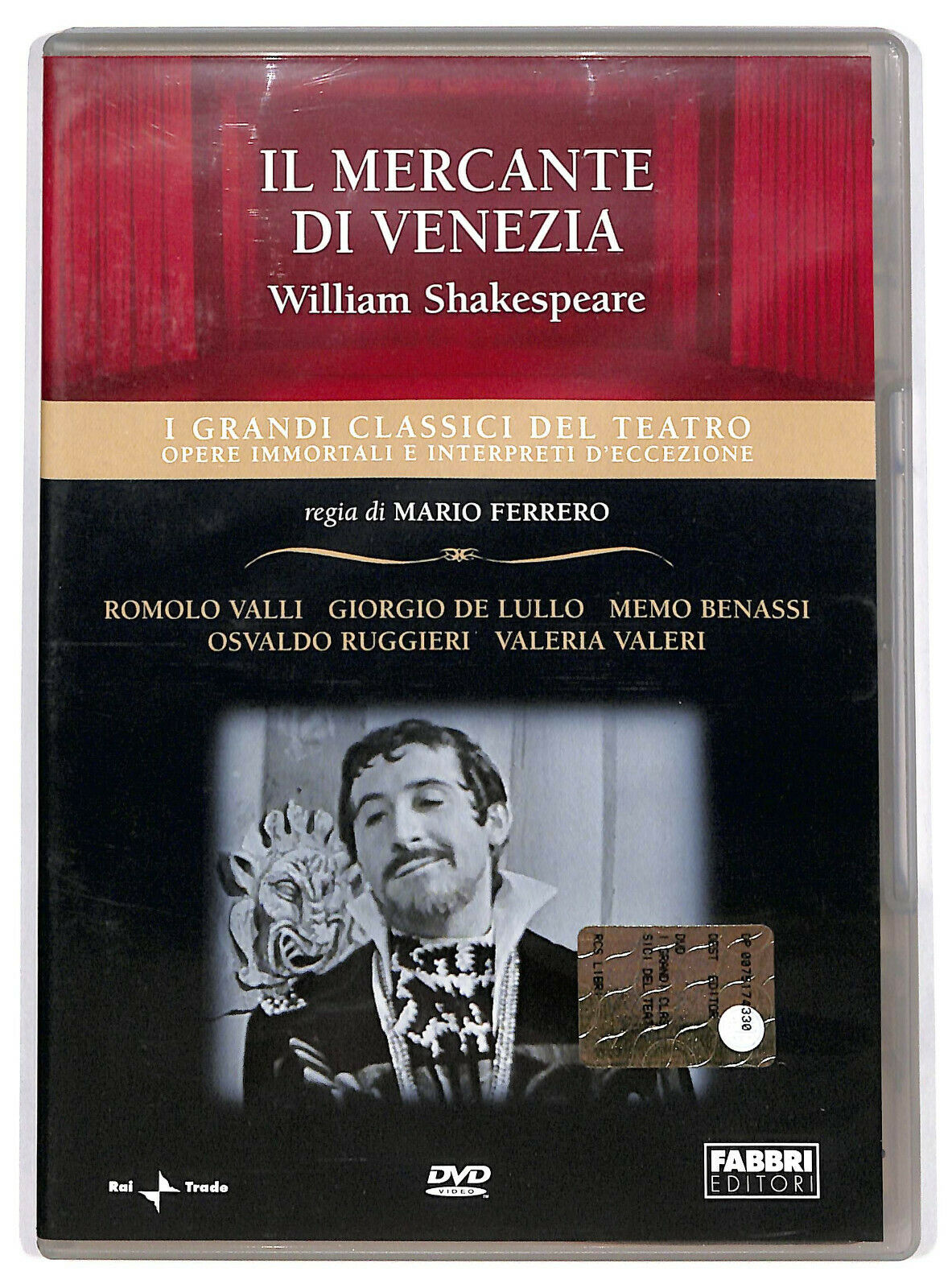 EBOND Il Mercante Di Venezia I Grandi Classici Del Teatro DVD DB707108