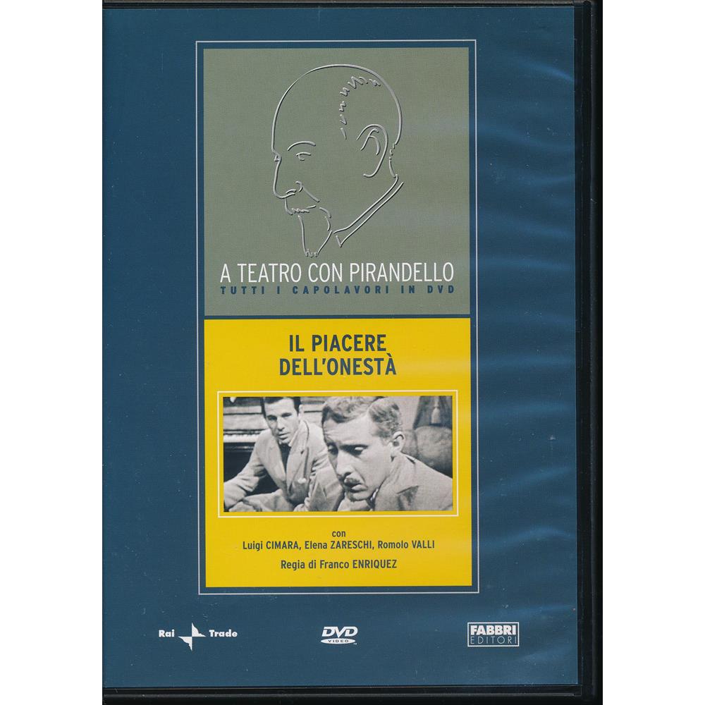 EBOND Il piacere dell'onesta - A teatro con Pirandello DVD DB707118