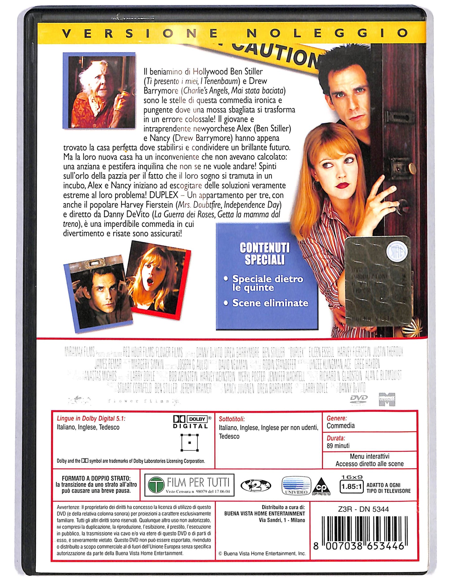 EBOND Duplex Un appartamento per tre NOLEGGIO DVD DB707127