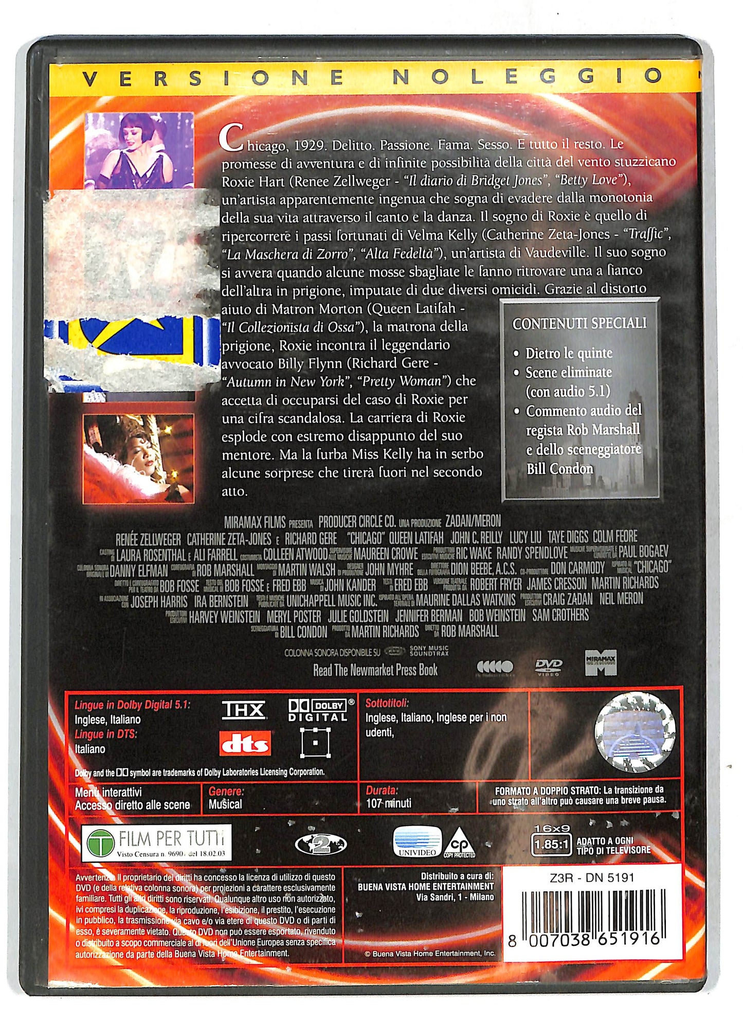 EBOND Chicago NOLEGGIO DVD DB707151