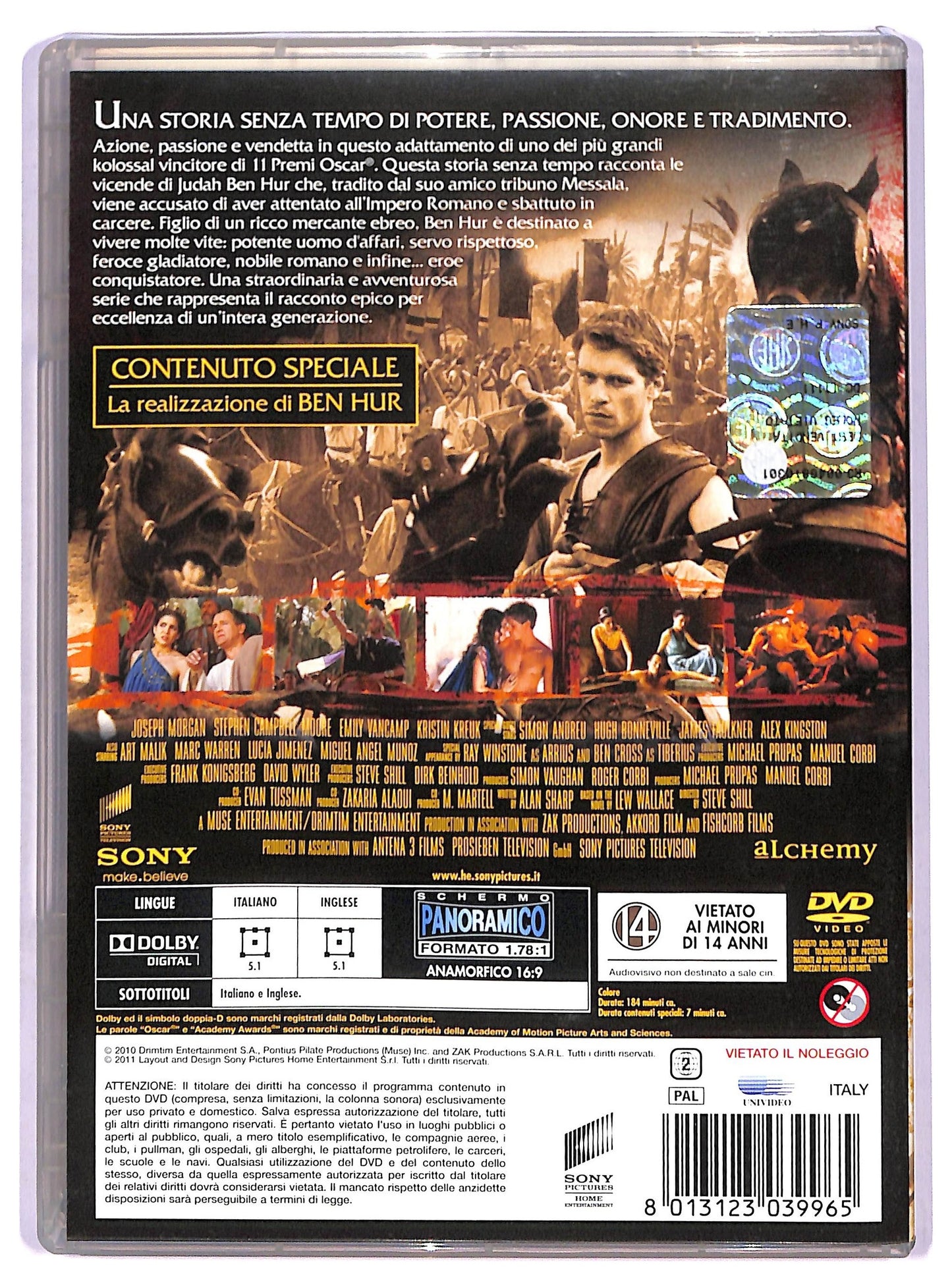 EBOND Ben Hur La mini serie evento DVD DB707310