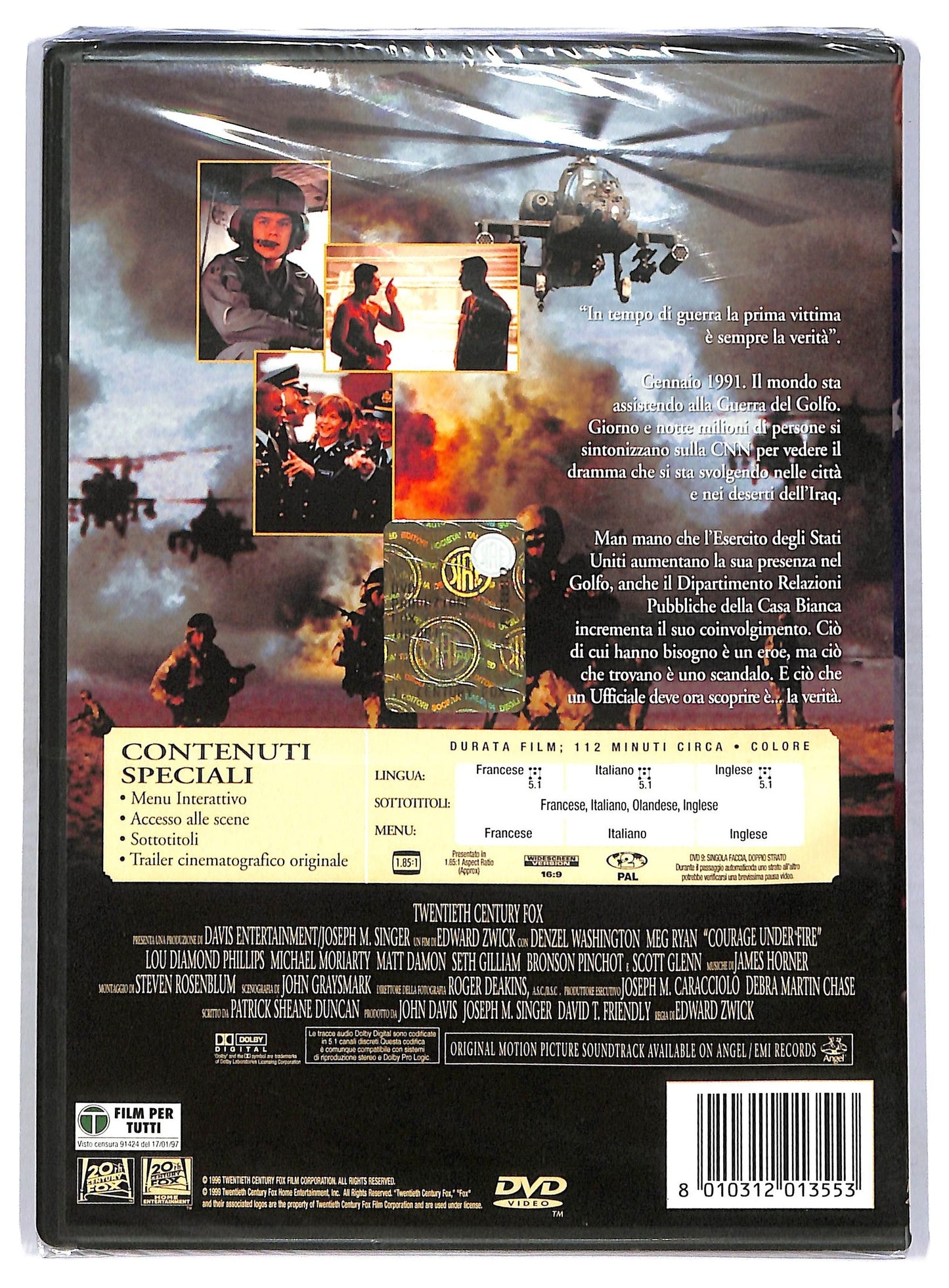 EBOND Ebondil Coraggio Della Verita' Il Coraggio Della Verita' DVD DB707337