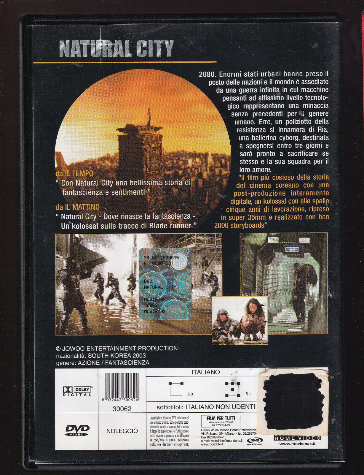 EBOND Natural City DVD DB707365