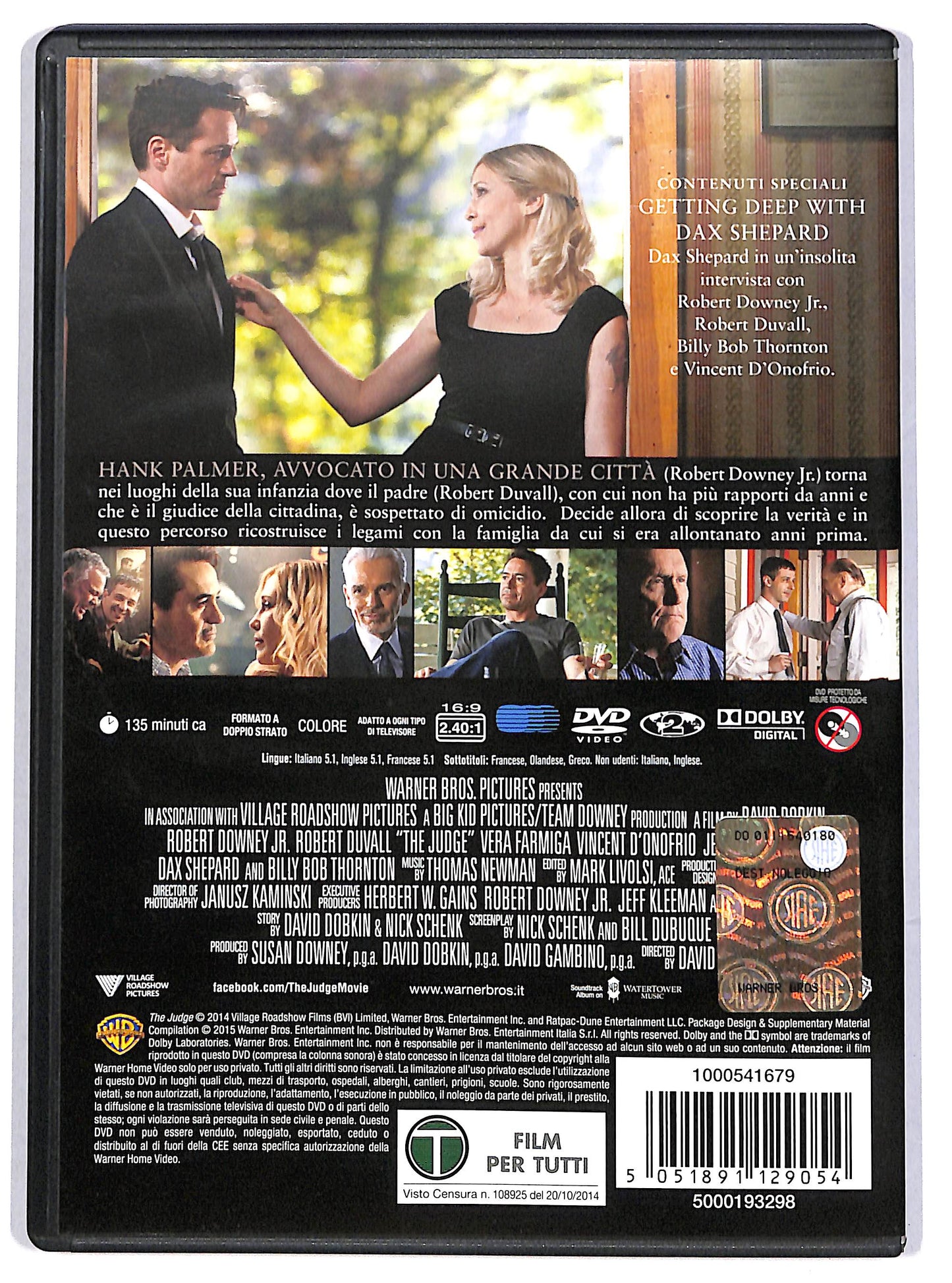 EBOND The Judge Noleggio DVD DB707454