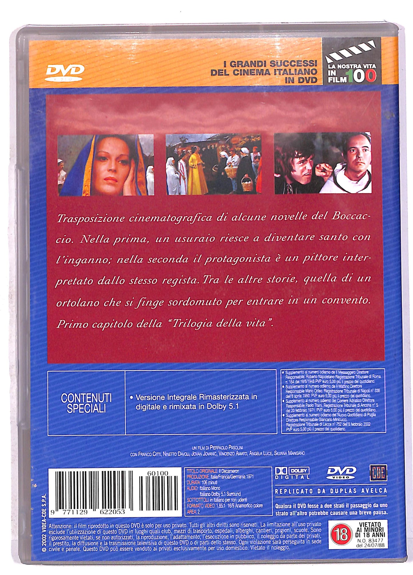 EBOND Il Decameron Editoriale DVD DB707619