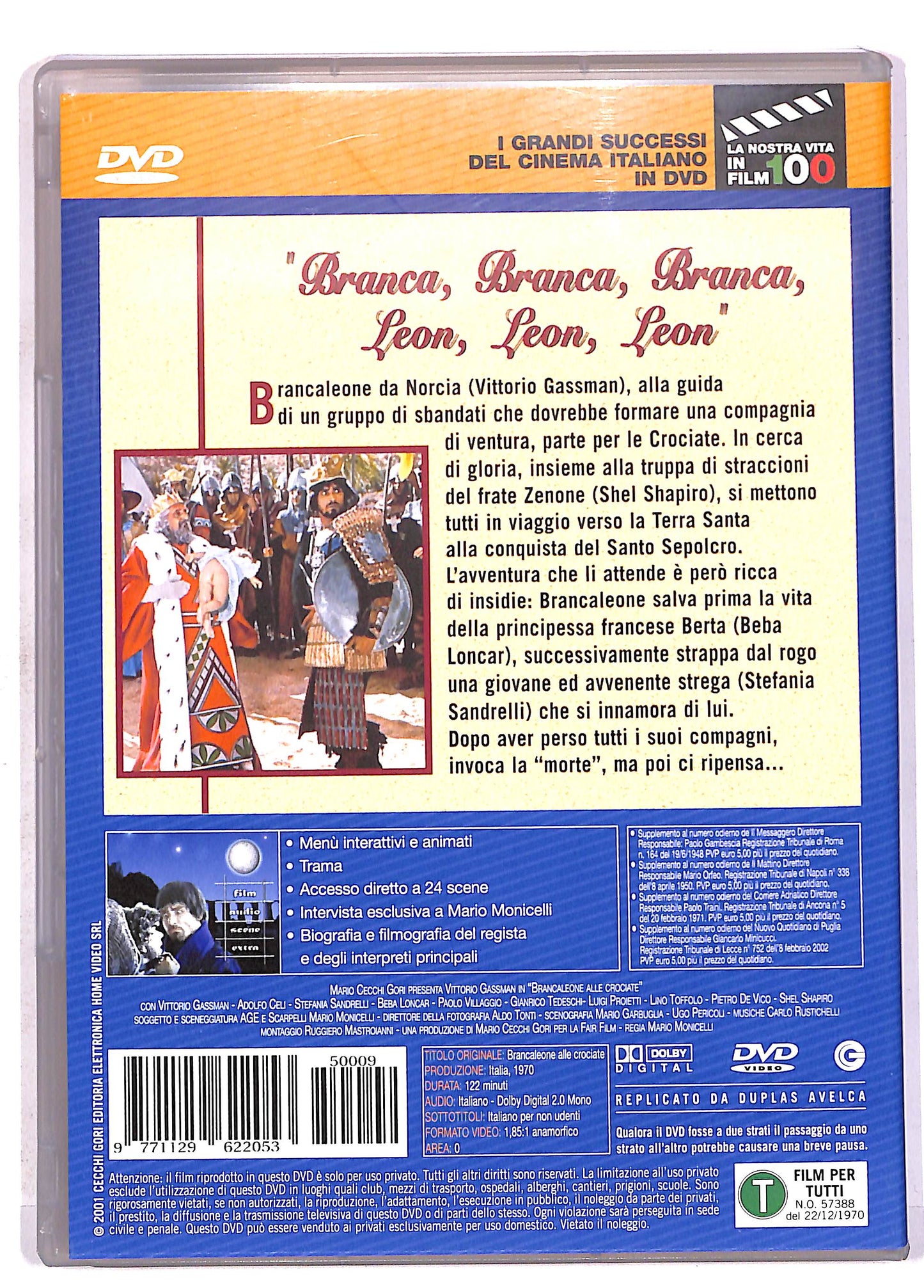 EBOND Brancaleone Alle Crociate Editoriale DVD DB707638