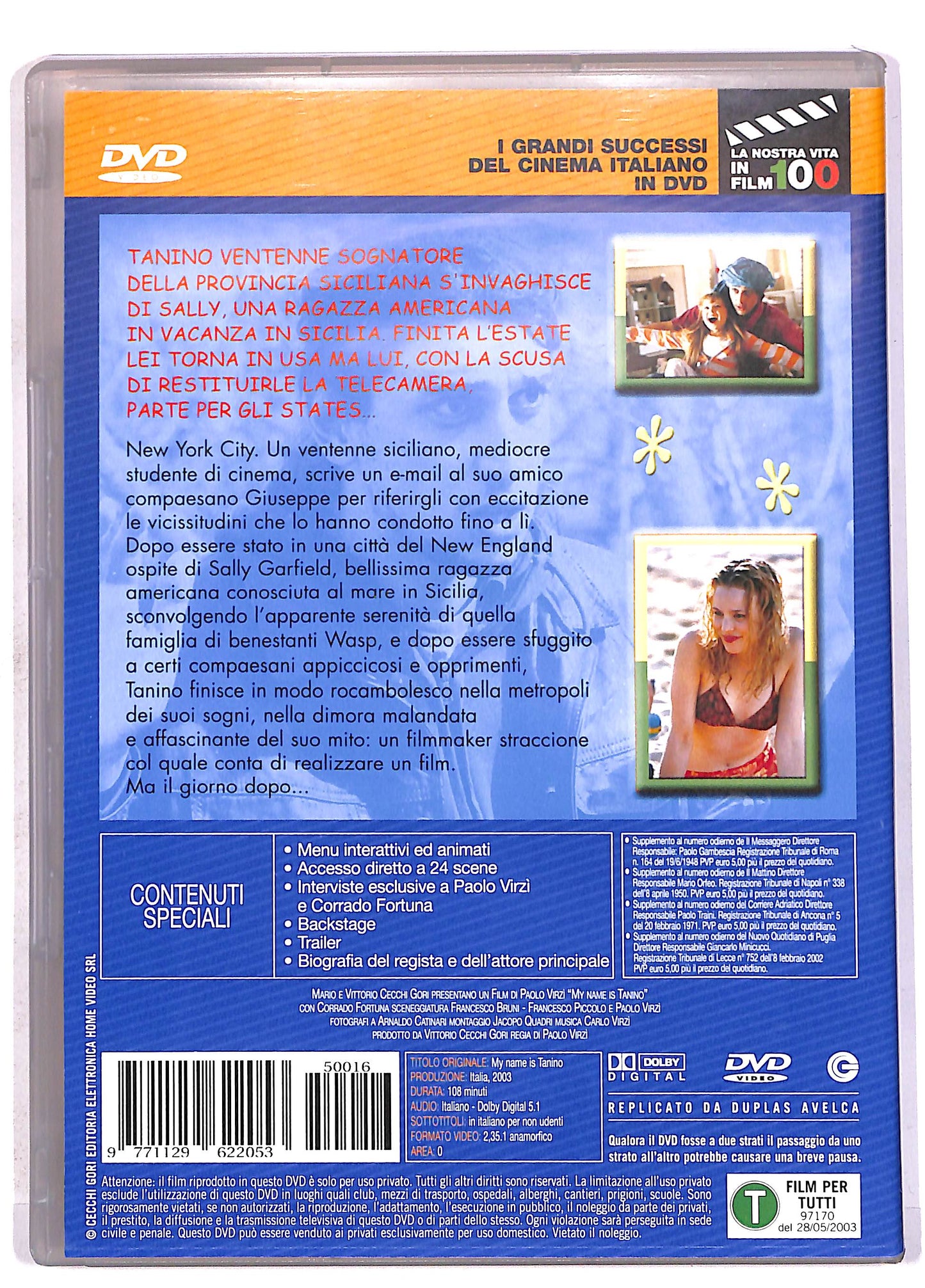 EBOND My Name Is Tanino Editoriale DVD DB707647