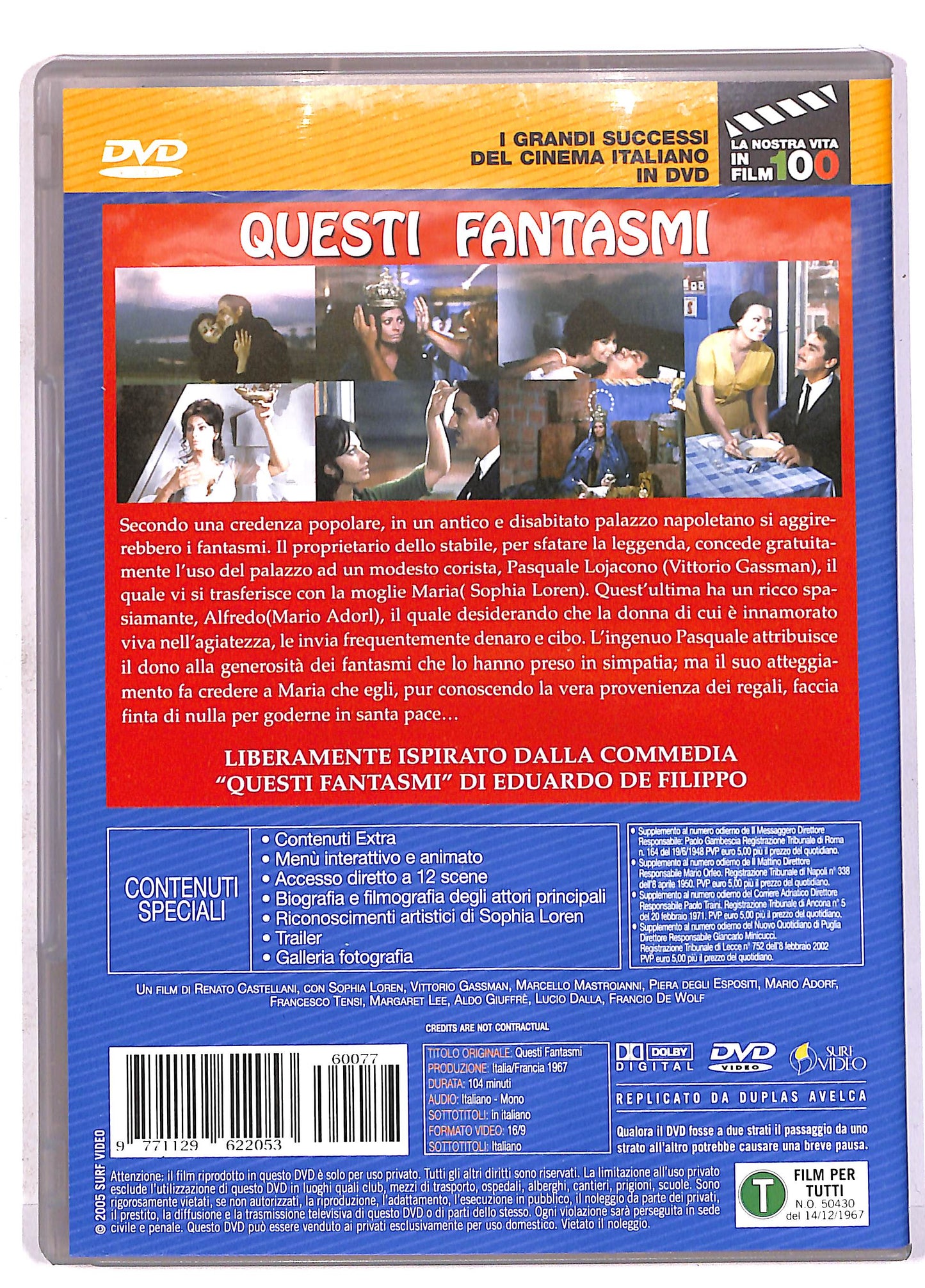 EBOND Questi Fantasmi Editoriale DVD DB707649
