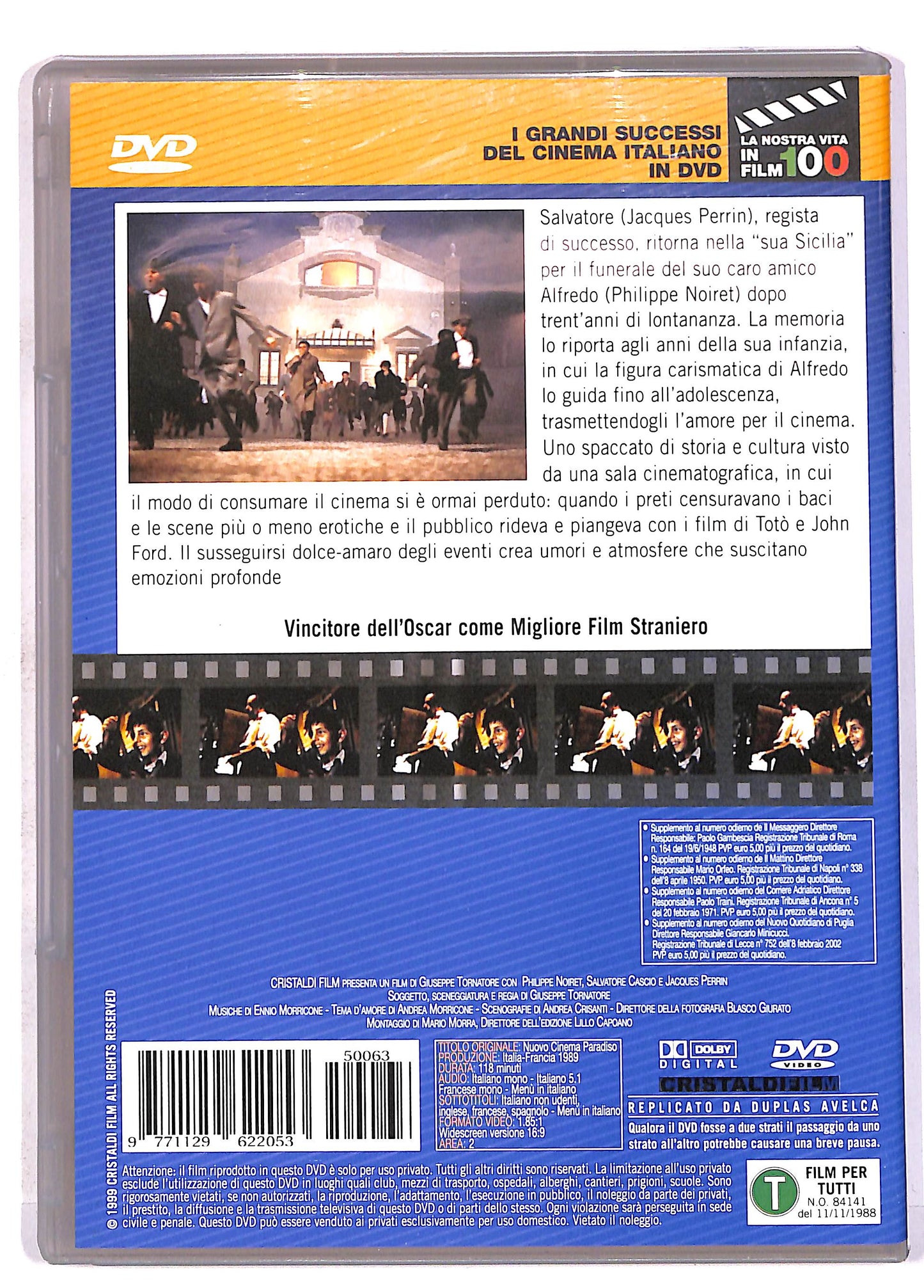EBOND Nuovo Cinema Paradiso Editoriale DVD DB707660