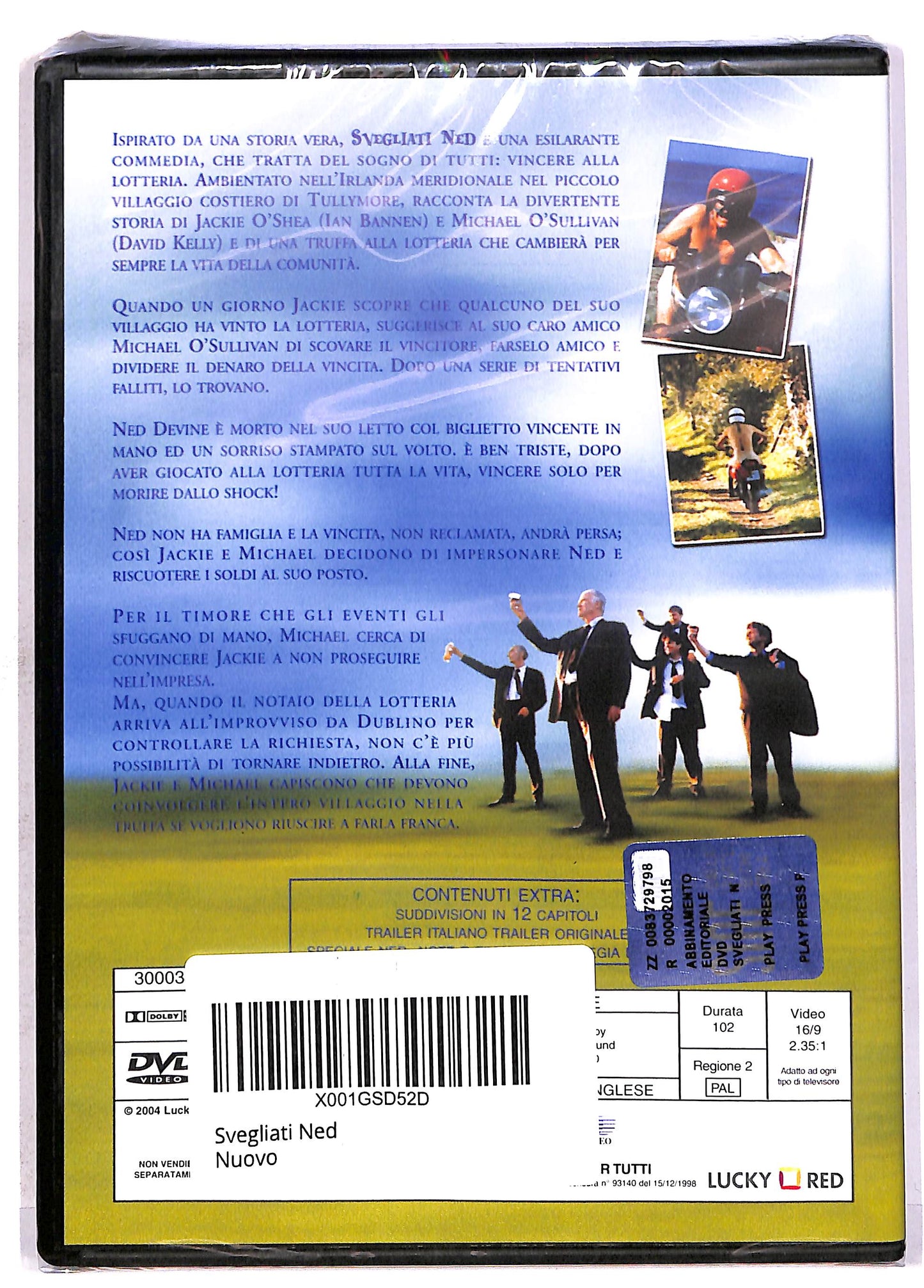 EBOND Svegliati Ned EDITORIALE DVD DB707918