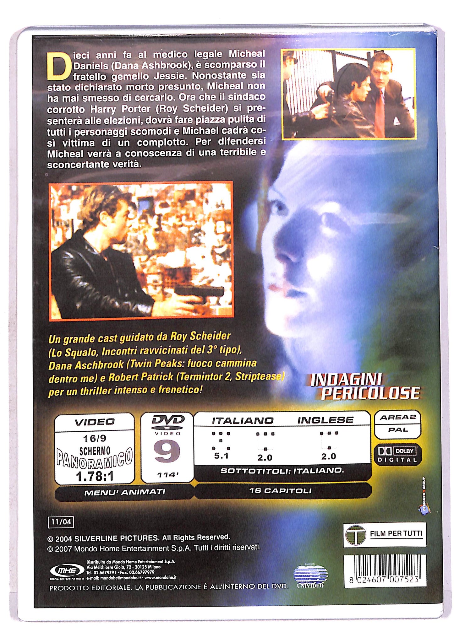 EBOND Indagini Pericolose DVD DB708103