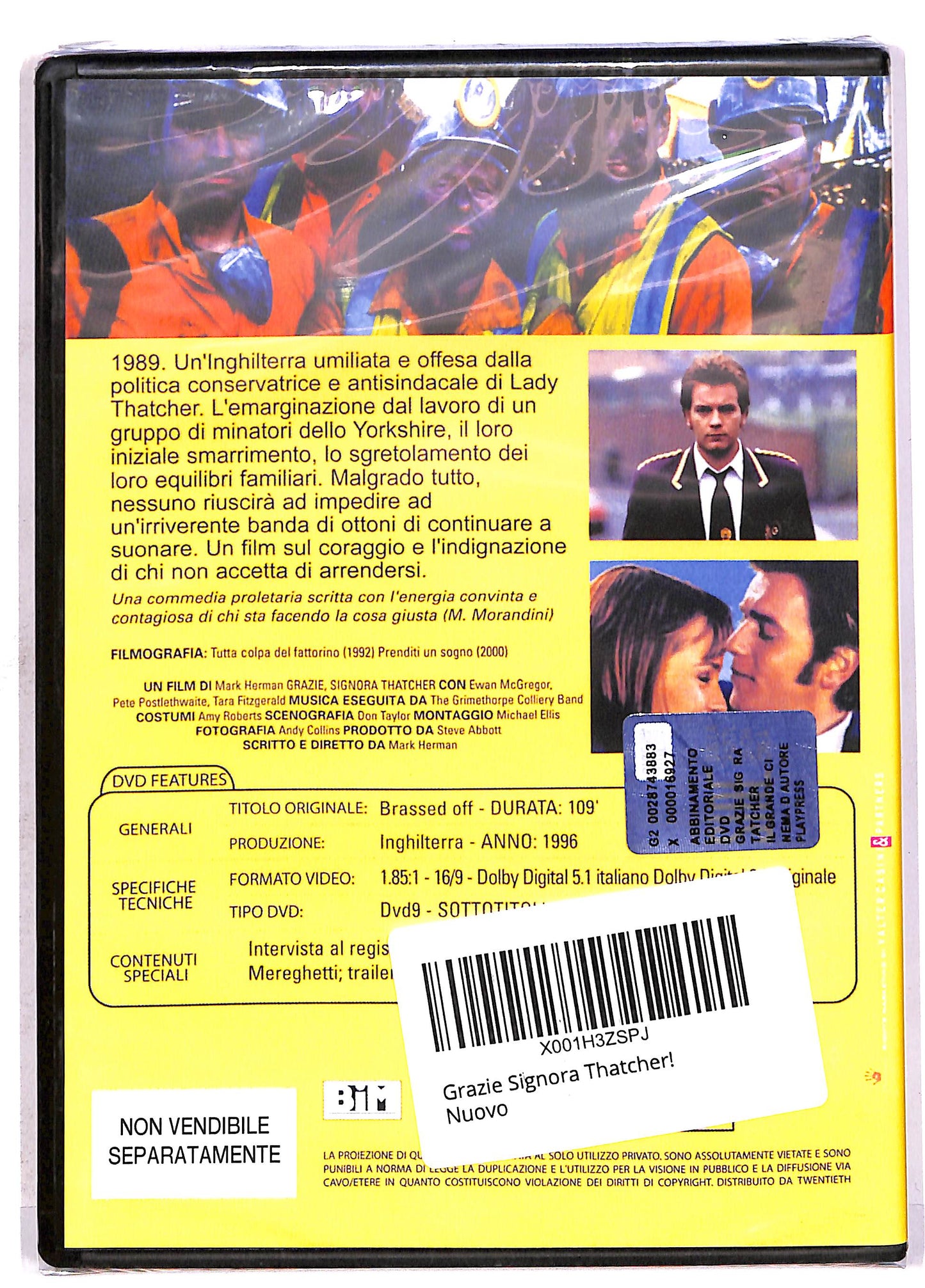 EBOND Grazie signora thatcher EDITORIALE DVD DB708112