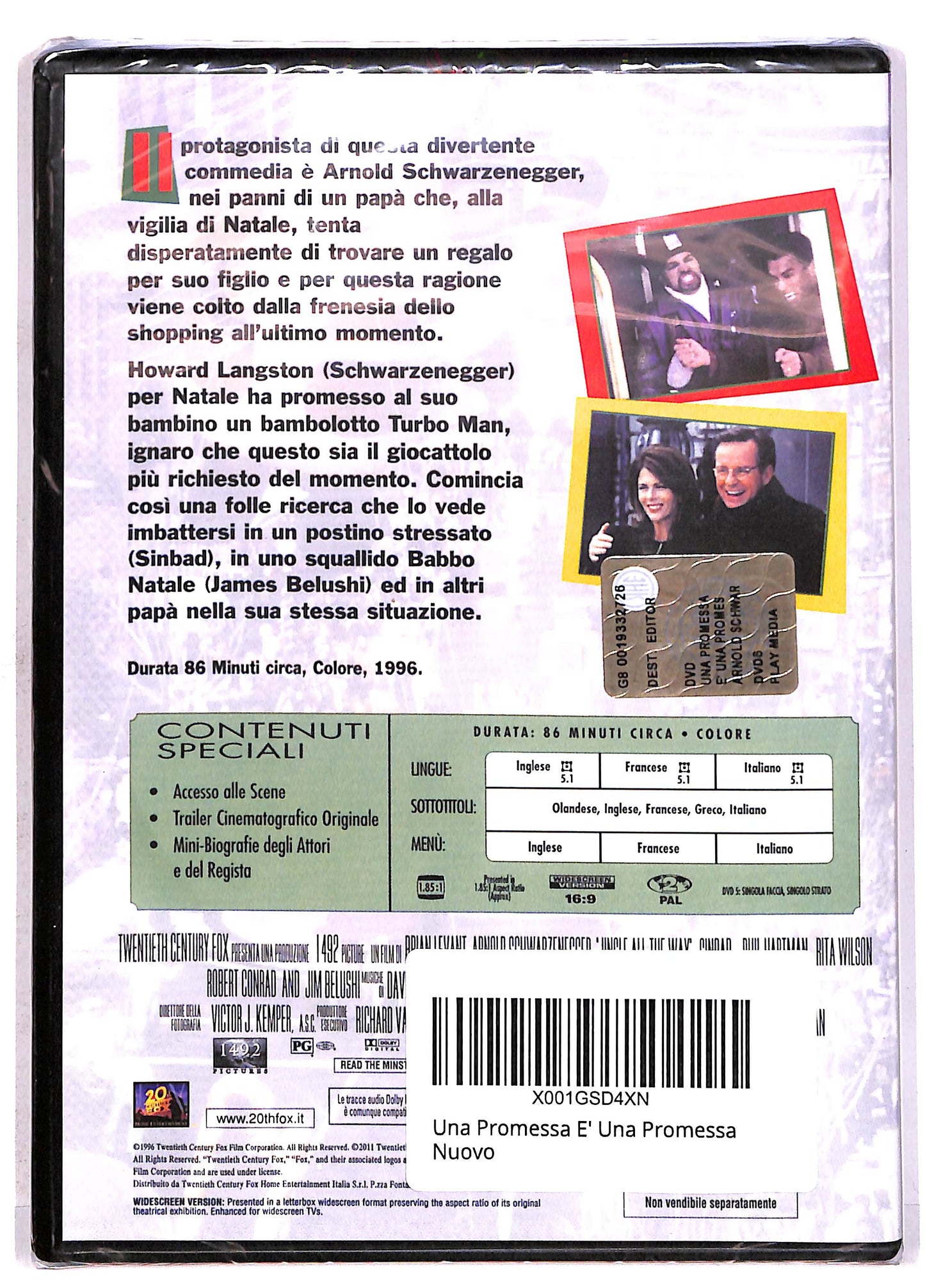 EBOND Una promessa e una promessa EDITORIALE DVD DB708116