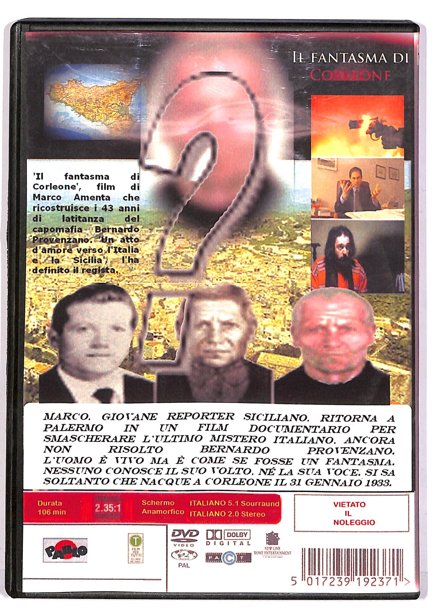 EBOND Il fantasma di Corleone DVD DB708402