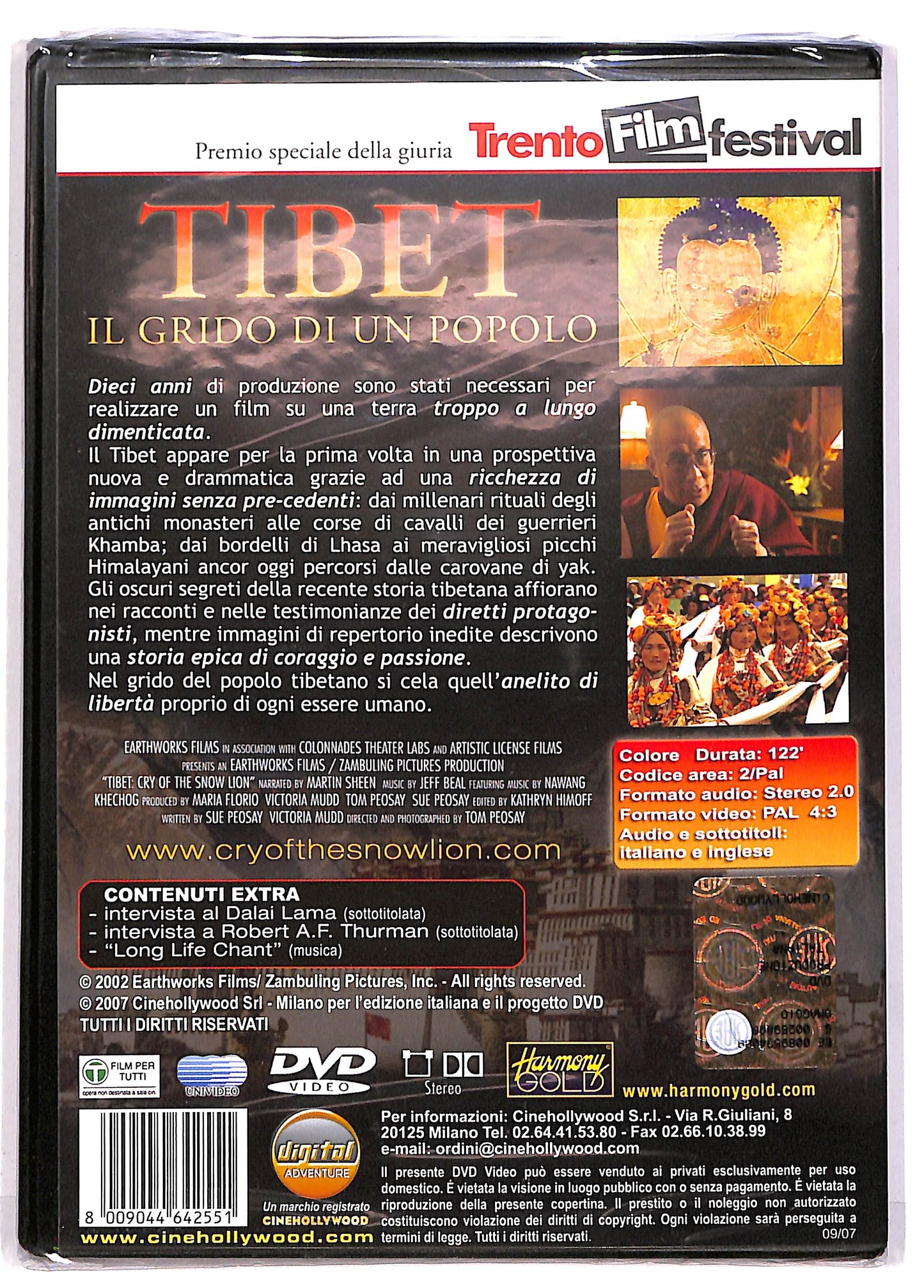 EBOND Tibet - Il Grido Di Un Popolo DVD DB708411