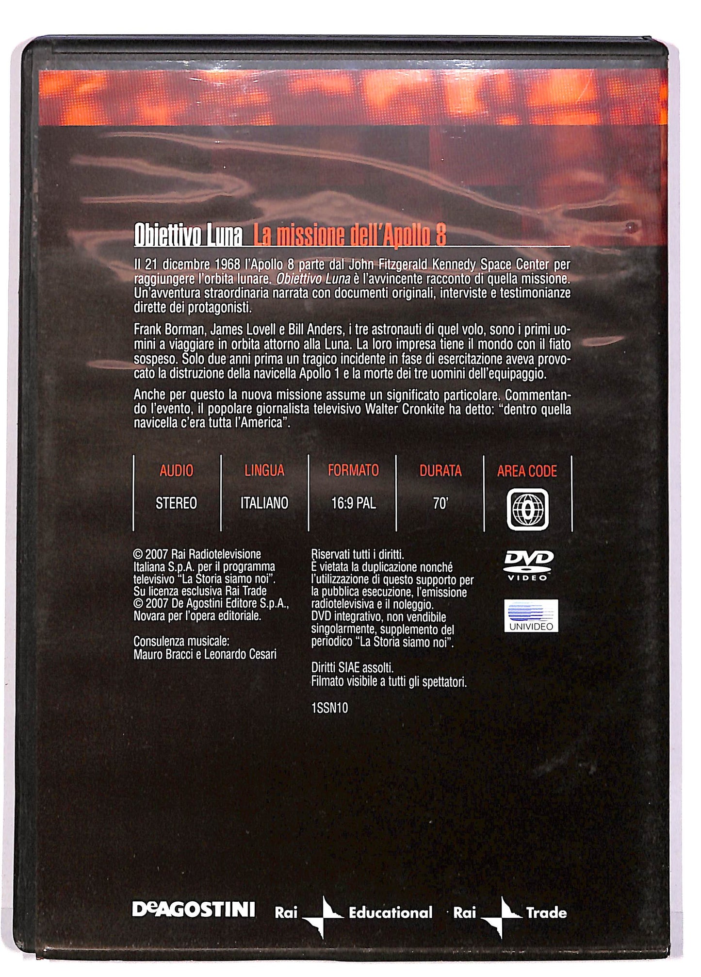 EBOND Obiettivo Luna n.10 - La Storia Siamo Noi DVD DB708412