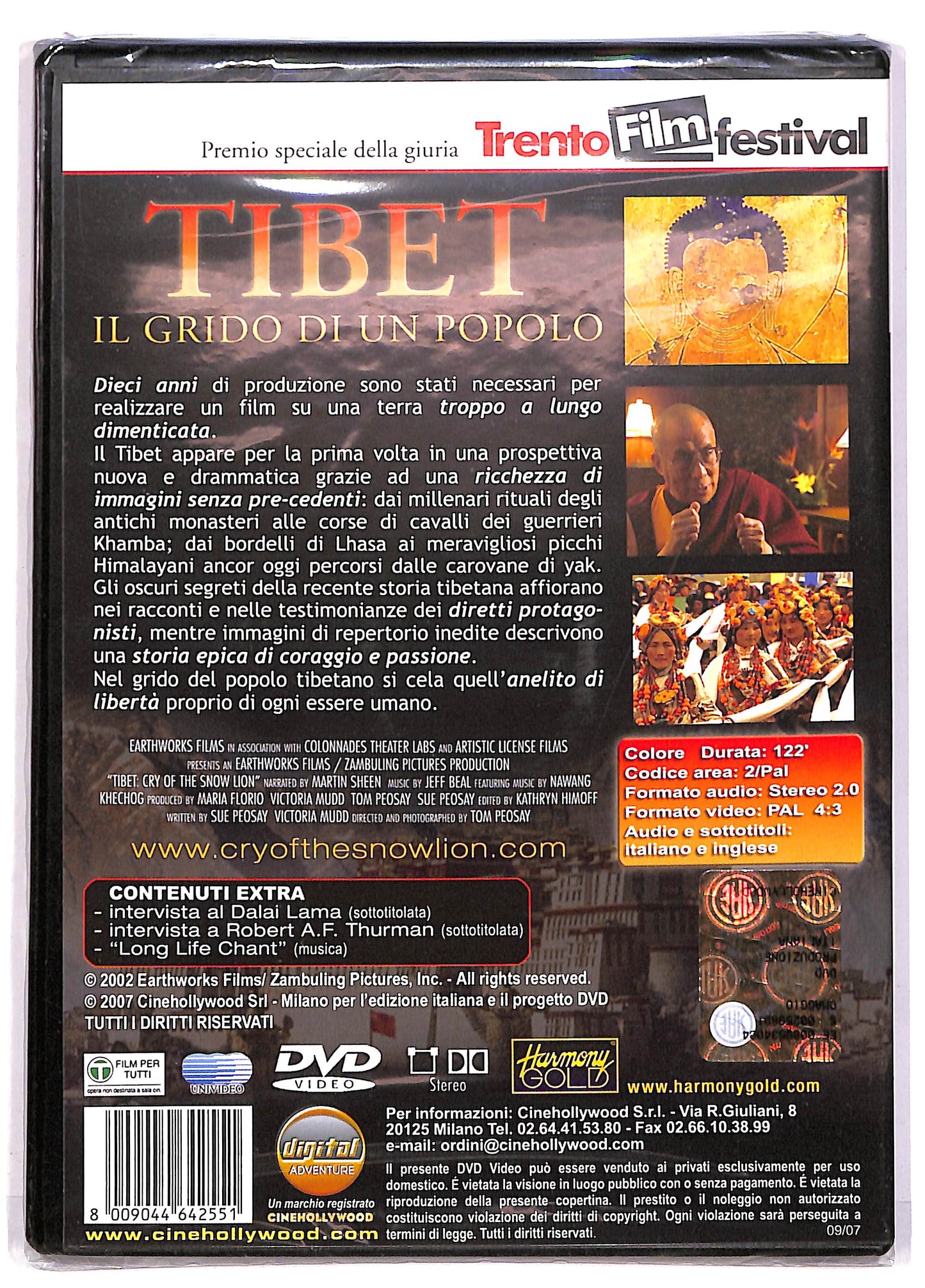 EBOND Tibet - Il Grido Di Un Popolo DVD DB708413