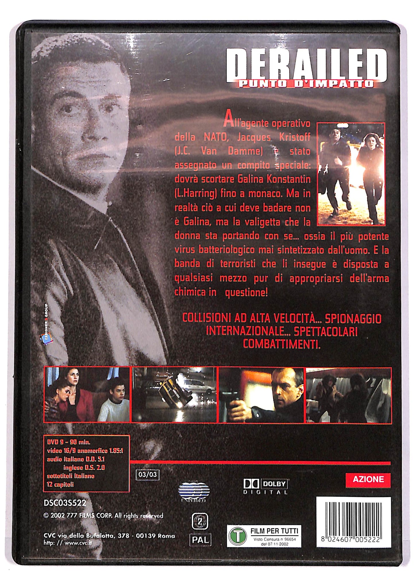 EBOND Derailed-Punto d'impatto DVD DB708416