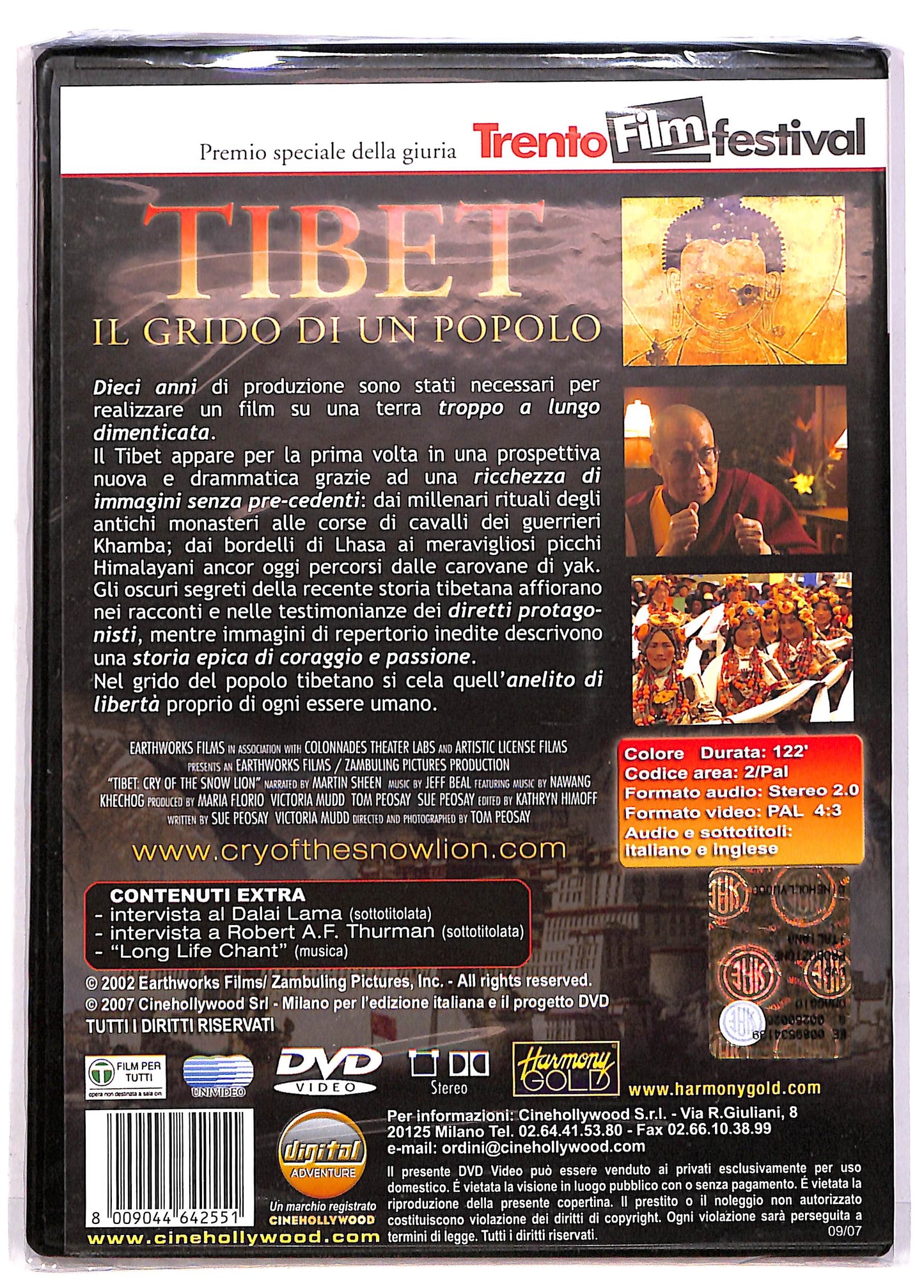 EBOND Tibet - Il Grido Di Un Popolo DVD DB708458