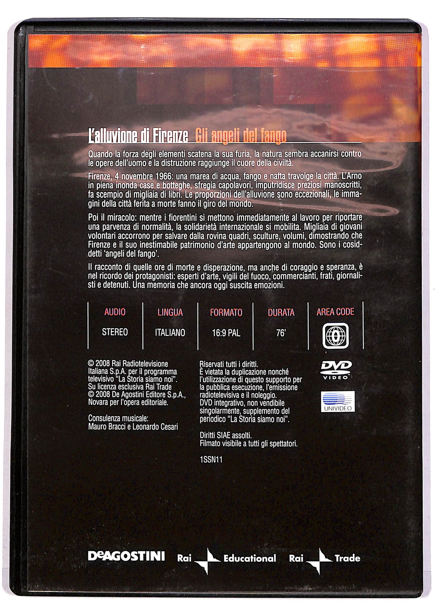 EBOND La Storia siamo noi - L'alluvione di Firenze DVD DB708465