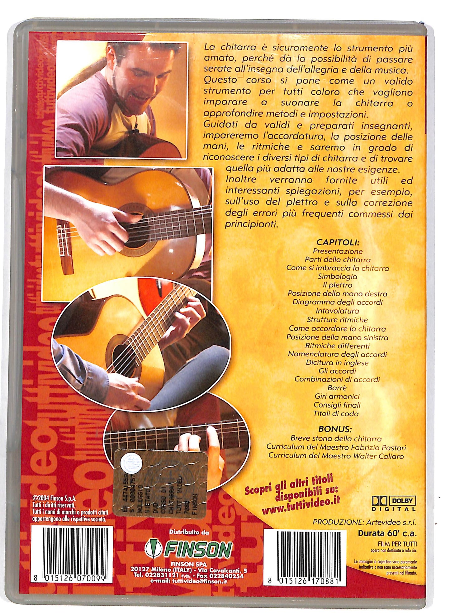 EBOND Corso Di Chitarra DVD DB708817