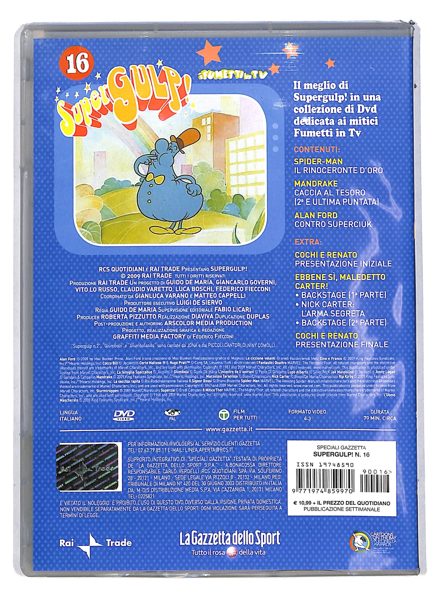 EBOND Giumbolo vol16 Super Gulp EDITORIALE DVD DB709121