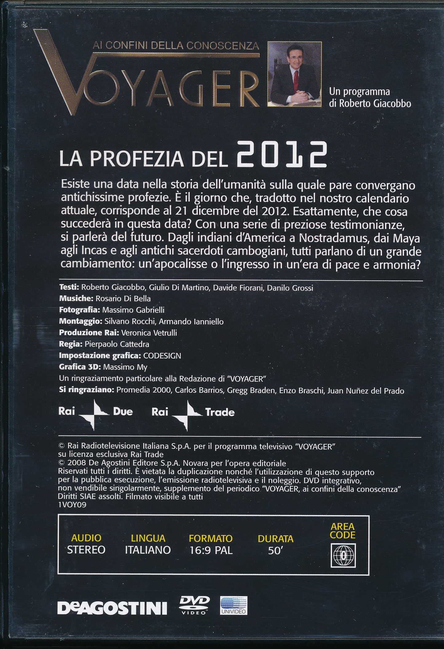 EBOND La profezia del 2012 n. 9 - Voyager DVD DB709321