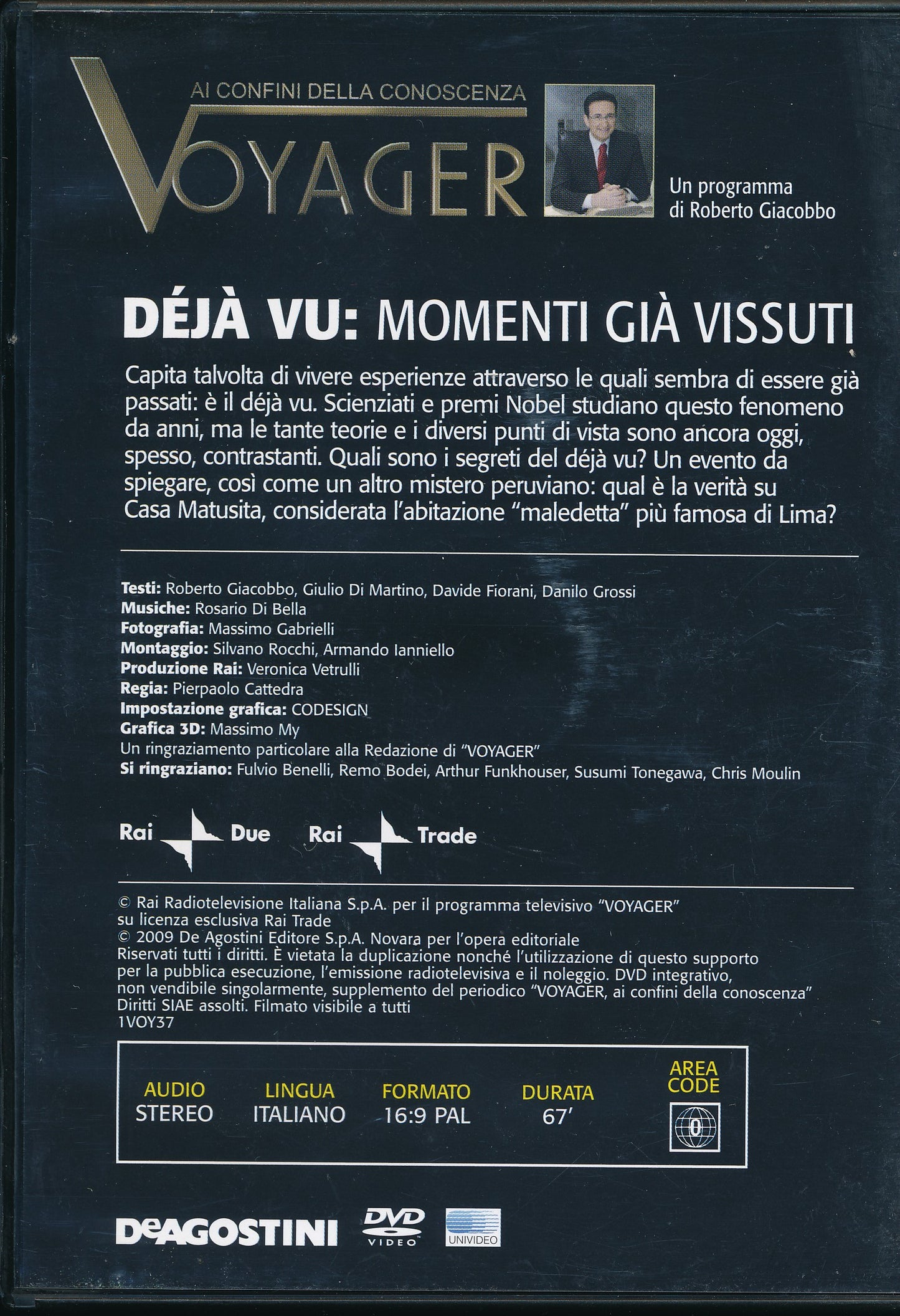 EBOND Deja vu Momenti gia vissuti - Ai confini della conoscenza DVD DB709330