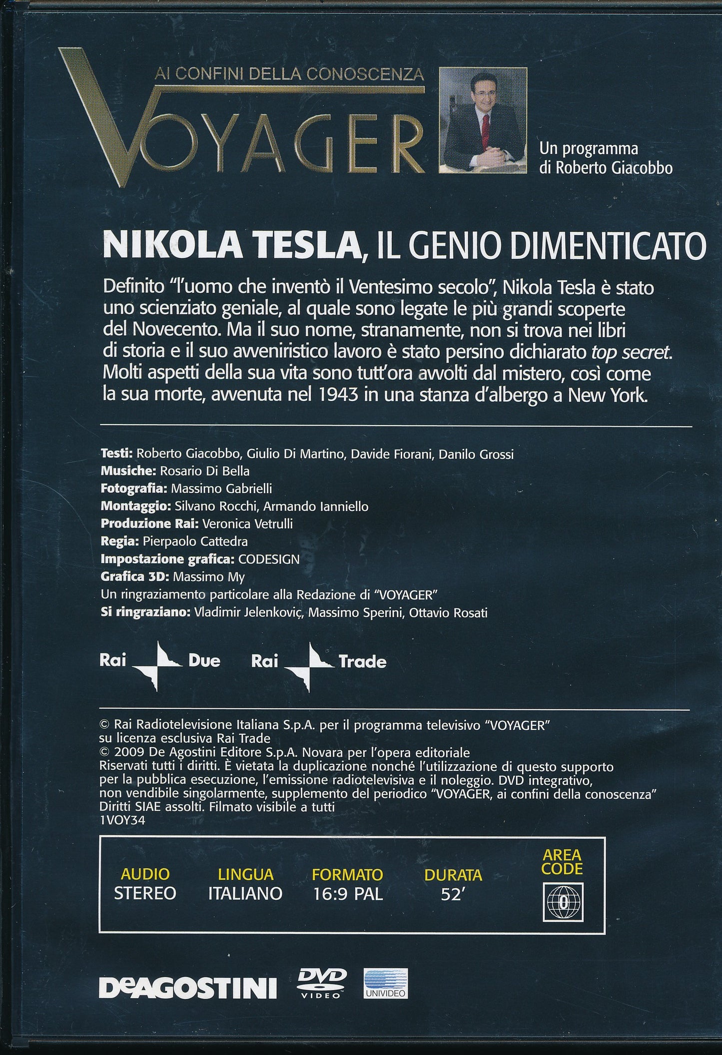 EBOND Nikola tesla Il genio dimenticato DVD DB709333